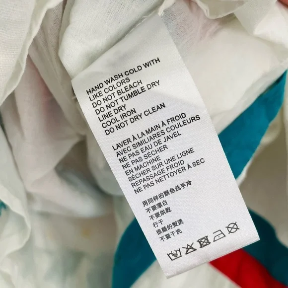 NEW ANTHROPOLOGY NEW Cotton Blouse Seen Worn Kept Embroidered Tunic Bohemian - Picture 9 of 13